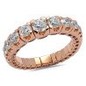 Expandable Degradè Diamonds Ring Rose Gold
1J197R