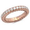 Eternity brillanti un carato e mezzo oro rosa 1J195R