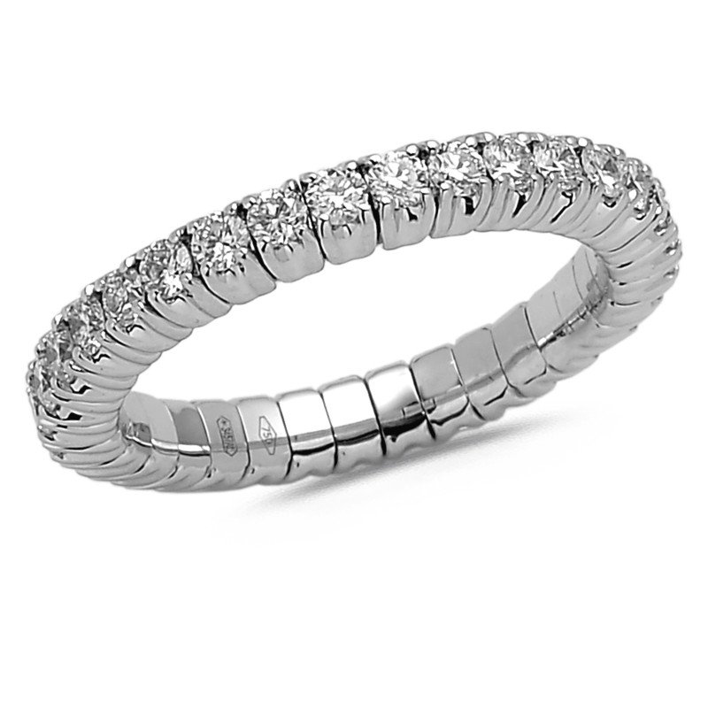 One Carat Expandable Eternity with Diamonds Ring White Gold1M249B 1CD55W