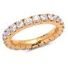 Eternity Ring Two Diamonds Carats Yellow Gold
 1M254G 1CD57G