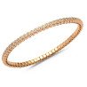 Expandable Diamond Tennis Bracelet  Bezel setting Yellow Gold   5B316G