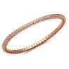 Bracciale Tennis Brillanti Castoni Espandibile Oro Rosa  5B316R