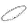 Bracciale Tennis Espandibile Brillanti Due Carati e Mezzo Oro Bianco 5D735W 5D716W