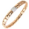 Expandable Bracelet Square Design Rose Gold