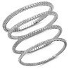 Expandable Tennis Bracelet Three Diamond Carats Total Sight