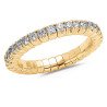 One Carat Expandable Eternity with Diamonds Ring Yellow Gold 1M249G 1CQ47G