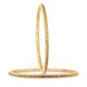 Gradient Sapphires Expandable Tennis Bracelet, Yellow Gold