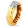 Serpenti Diamond Ring Yellow Gold