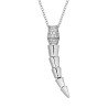 Serpenti Diamond Pendant White Gold