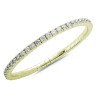 Expandable Tennis Bracelet Seven 'n' Half Diamond Carats Yellow Gold 5D797G