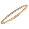 Expandable Tennis Bracelet Two and Half Diamond Carats Yellow Gold 5B017W