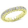 Eternity Ring Two Diamonds Carats Yellow Gold