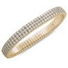 Expandable 3 Row Diamond Tennis Bracelet: An Explosion of Light on Your Wrist