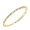 Bracciale Tennis Brillanti Castoni Espandibile Oro Giallo 5C376G