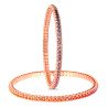 Bracciale Tennis Espandibile Brillanti Zaffiri Arcobaleno Quattro Carati Oro Rosa 5C134R, 5B181R 5D279R 5D280R