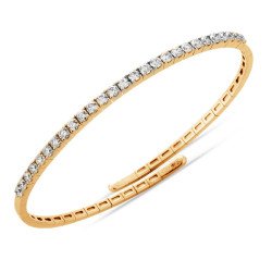 Flexible Gold Bracelet 18K | Modern Design and Ultimate Comfort