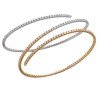 Avvolgente Bracciale Oro e Brillanti | Due Giri di Brillanti