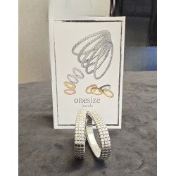 Bracciale Ovale Dettaglio Lavorazione Oro Lucido