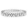 Expandable Bracelet|Onde with Diamonds