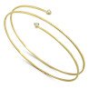 Double Wrap-Around Gold and Diamonds Bracelet | Gold Wrap Your Wrist