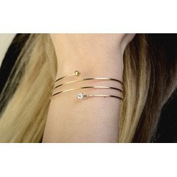 Double Wrap-Around Diamond Bracelet | Gold Wrap Your Wrist