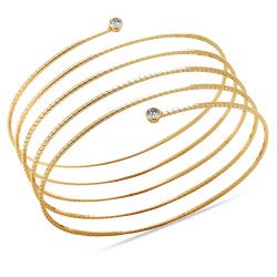 Four Wrap-Around Diamond Bracelet | Gold Wrap Your Wrist