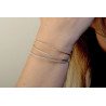 Avvolgente Bracciale Oro e Brillanti Tre Giri| Un Giro di Brillanti