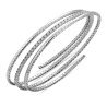 Avvolgente Bracciale Oro e Brillanti Tre Giri| Un Giro di Brillanti